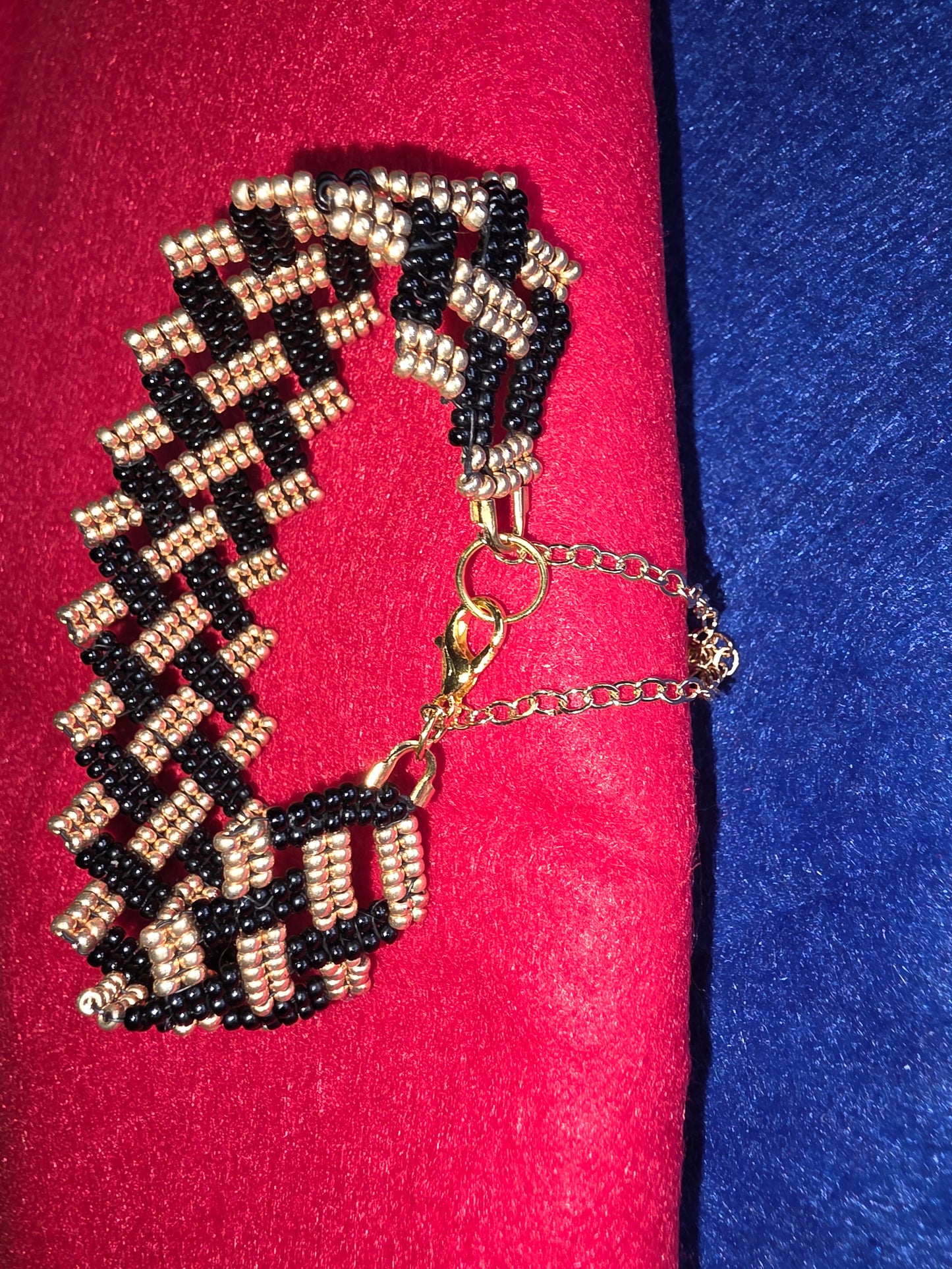 Bold Elegance Beaded Bracelet